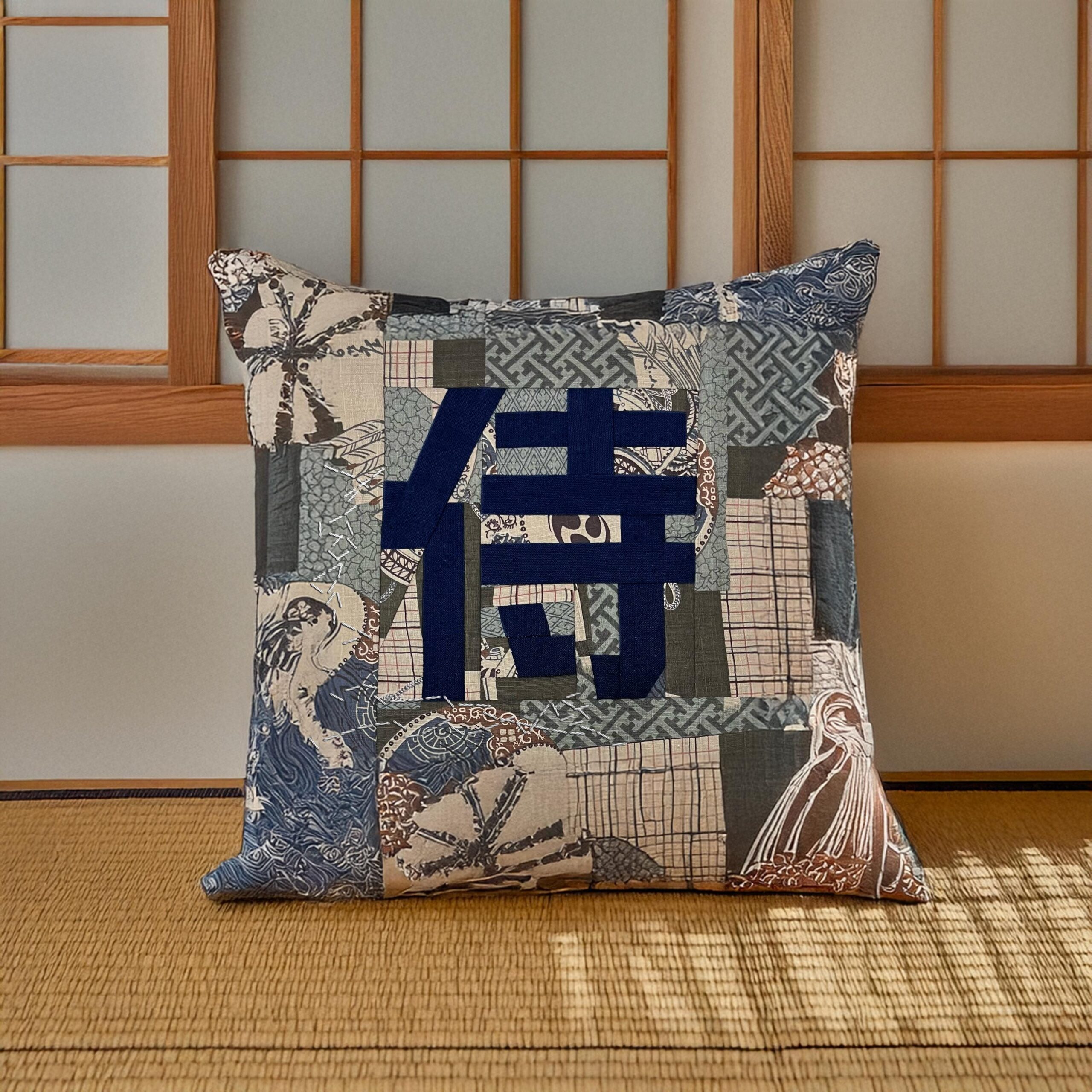 Kanji Samurai Quilt Block - Japanese FPP Pattern PDF - Samurai (Warrior) - 6x6 Foundation Paper Piecing - Image 7