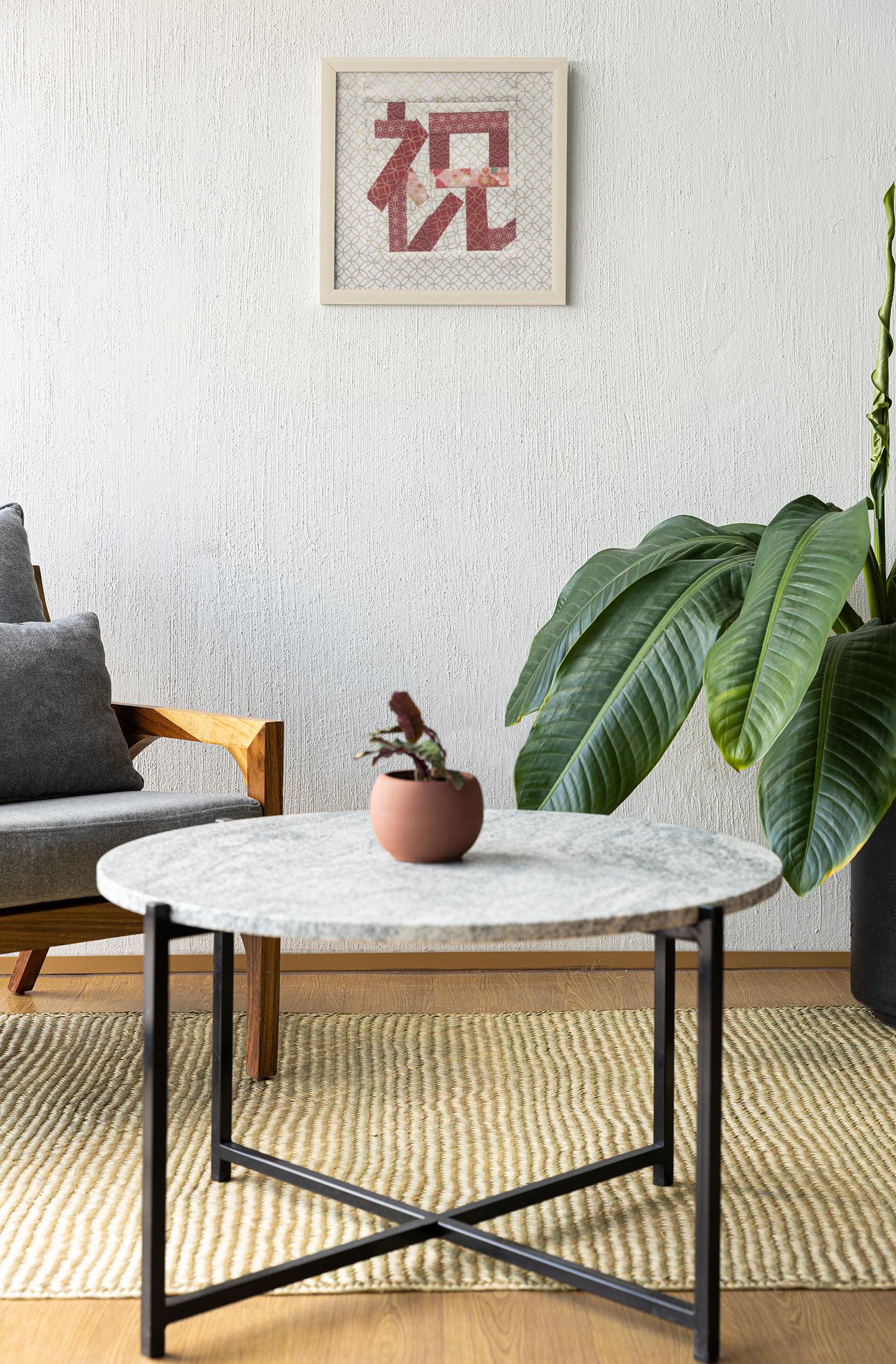 Japanese Kanji FPP Quilt Pattern – Wedding & Gift “Shuku” – 6 Inch Foundation Paper Piecing Block – PDF Digital Download - Image 3